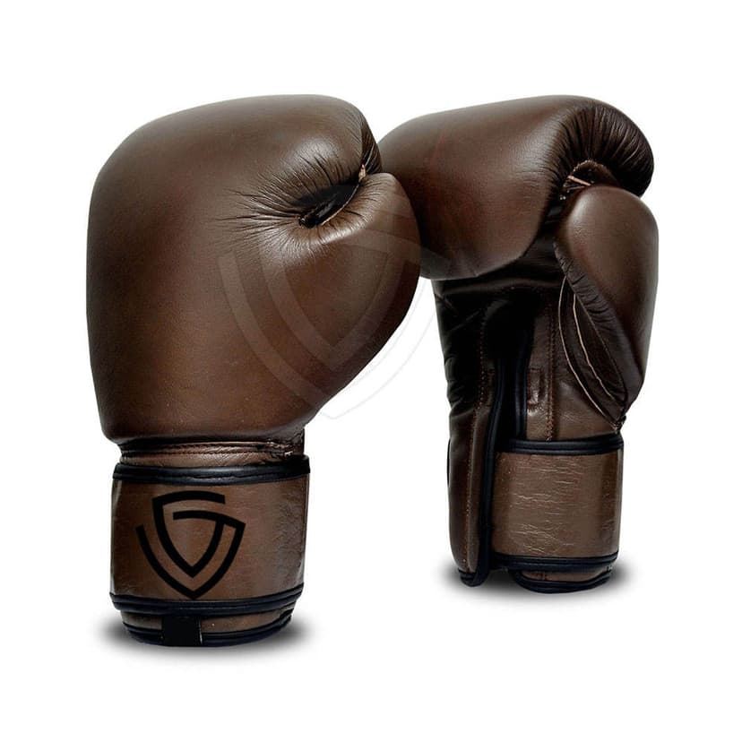 High Fashion Laced Leather Boxing Gloves
