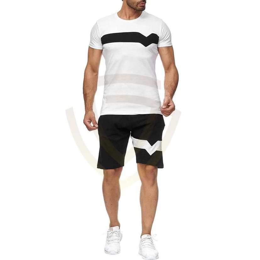 Summer Men S Short Sets Plain